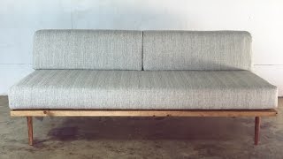 DIY MidCentury Modern Sofa  Modern Builds  EP 27 [upl. by Linette]