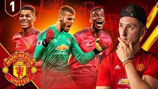 ZACZYNAMY PRZYGODĘ 1  FIFA 19 KARIERA MAN UTD [upl. by Carmena]