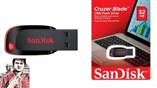 SanDisk Cruzer Blade 32GB USB Flash Drive [upl. by Amehsat]