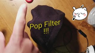 How to make a Pop Filter for your Mic Small Mics in Particular [upl. by Adlay]