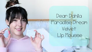 Dear Dahlia Paradise Dream Velvet Lip Mousse Set [upl. by Fredie]