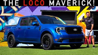 2025 Ford Maverick Lobo  The Most LOCO Compact Performance Pickup [upl. by Icyak]