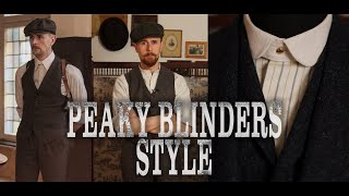 Dressing like a Peaky Blinder  Breaking down the Shelby style [upl. by Bohner]