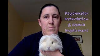 Speech Impairment Psychomotor Retardation in Depression and Prejudice [upl. by Ellynad446]