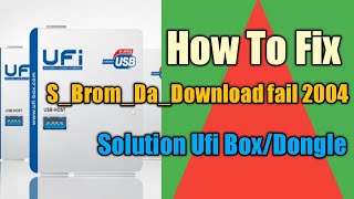 How to Fix SBromDa download fail 2004 Solution [upl. by Inuat]