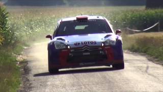 Test Deutschland Rally DS3 RRC Robert Kubica [upl. by Iral]