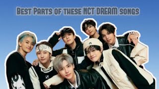 NCT DREAM Songs But The Best Parts [upl. by Wenda682]