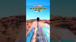 NFS Payback Modded Truck Jump – Extreme Stunts and Epic Air Time nfspayback nfs [upl. by Nady]