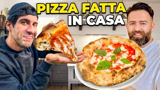 PIZZA NAPOLETANA FATTA NEL FORNO DI CASA  Ricetta Facile [upl. by Hsirt704]