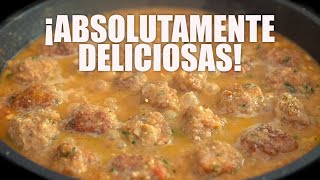 Albóndigas en salsa de almendras [upl. by Clea]