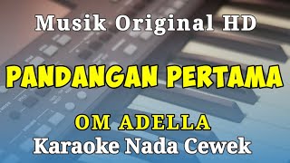 Karaoke Pandangan Pertama A Rafiq Nada Cewek Koplo Version [upl. by Montanez]