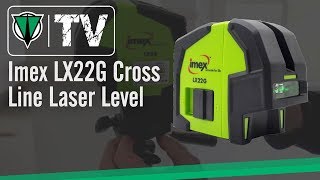 Imex LX22G Cross Line Laser Level [upl. by Boony]