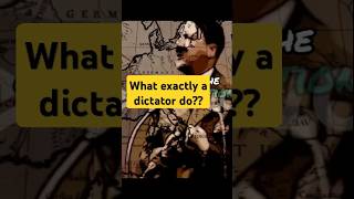 What Exactly a Dictator Do motivation dictator philosophy short [upl. by Illona]