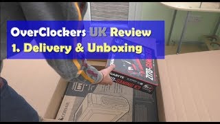 OverClockers UK Custom Built Gaming PC Review 1 Delivery and Unboxing [upl. by Haididej]