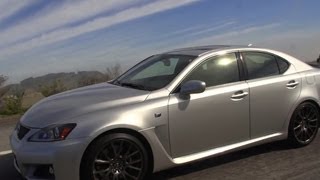 Car Tech  The brutally brilliant 2014 Lexus IS F [upl. by Nalim502]