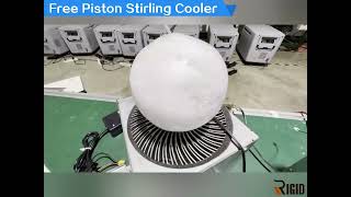 Free Piston Stirling Cryocooler [upl. by Seuqram]