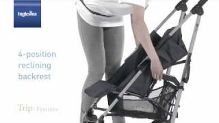 Trip the lightest Inglesina stroller technical video ENG [upl. by Nilek]