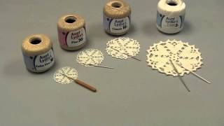 Crochet Thread Basics with Aunt Lydias [upl. by Drawets582]