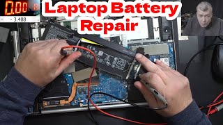 Laptop battery repair amp unlock  Yes even a new battery can die [upl. by Violet468]