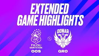 Filou Oostende vs Donar Groningen  Game Highlights [upl. by Orton261]