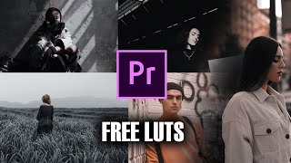 Top 5 Free MOODY BLVCK Luts For Adobe Premiere Pro  Dark Moody Luts [upl. by Jamilla795]