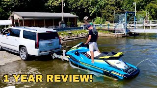 2023 Yamaha FX Cruiser HO Waverunner 1 Year Review [upl. by Lazor870]