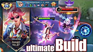 The Ultimate Silvanna Build For Patience  Silvanna best build 2024 mlbb KazukiOfficial [upl. by Jeramey8]