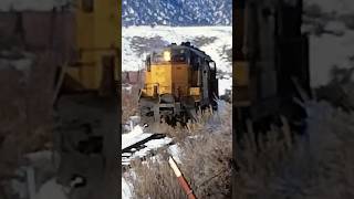 Union Pacific RR locomotive railway unionpacific train trainspotting rail railroad [upl. by Arvy]