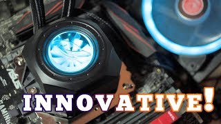 Raijintek ORCUS 240 Liquid Cooler Review  with LIQUID FLOW indicator [upl. by Anwahsed262]