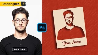 Photoshop CC  How to Create Graphic Portraits from Photos  Threshold Effect  Photo Editing 2019 [upl. by Acceb]