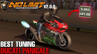 Ducati Panigale Tuning Turbo x Nitrous 14 Mile Full system No Limit 2 V208 [upl. by Vaientina]