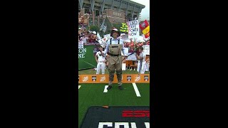 The College GameDay crew was roasting Pete Thamels fishing fit 😂🎣 shorts [upl. by Hyde]