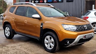 2018 68 Dacia Duster Comfort 16 SCE 5Dr in Desert Orange 23k Miles 4 Services Sat Nav £11500 [upl. by Airdnahc489]