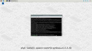 Install OpenCV on Raspberry Pi 4 with Raspberry Pi OS 32bit [upl. by Aloap]