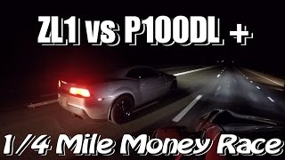 Tesla P100D Ludicrous Plus vs ZL1 Camaro Money Race  2016 Nissan GTR amp More [upl. by Altis29]