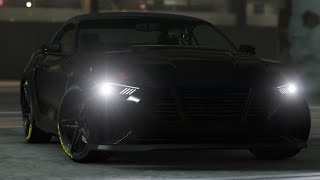 GTA Online Ford Mustang GT Dominator GT Who Dat theme cruise 01 YPYD [upl. by Gottfried]