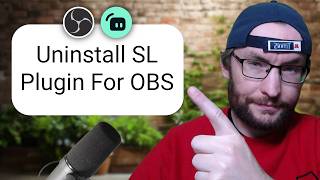 How To Uninstall The Streamlabs Plugin For OBS [upl. by Ennylhsa]