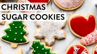 Christmas Sugar Cookies with Easy Icing  Sallys Baking Recipes [upl. by Silohcin]