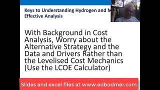 Hydrogen Analysis and Misconceptions with some Excel [upl. by Euqirat]