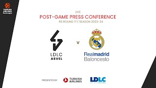 Press Conference LDLC ASVEL vs Real Madrid [upl. by Moguel]