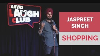 Shopping with wife  Jaspreet Singh StandUp Comedy [upl. by Lawlor]