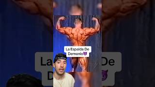 La Espalda De Demonio En El Fisicoculturismo gym fitness viral [upl. by Eelik]