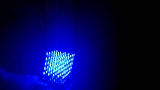 Vellemans 5x5x5 3D Light Cube Demonstration K8018B [upl. by Boswell205]