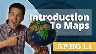 Map Projections amp Types of Maps AP Human Geography Review Unit 1 Topic 1 [upl. by Tedric823]