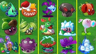 Plants vs Zombies 2  All Plants Max Level Power Up vs Zombies 185  Pvz 2 MetalVN [upl. by Eisdnil419]