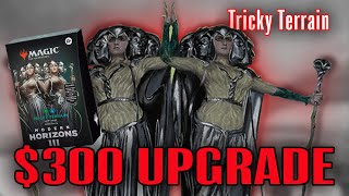 Tricky Terrain Upgrade  Improving the Precon Commander Deck with 300 [upl. by Hasila]