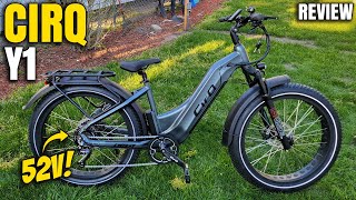 The Best 52v eBike Under 1200  Cirq Y1 Fat Tire eBike Review [upl. by Lirbaj579]