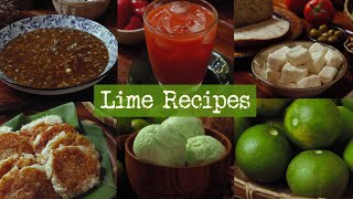 Lime Recipes Ideas Lime ice cream limeade coconut pancake amp more [upl. by Alak]