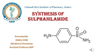 Synthesis of Sulphanilamide [upl. by Zak552]