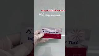 Hcg Pregnancy Test youtubeshorts shortvideos laboratory Pregnancy dmlt [upl. by Georgiana100]